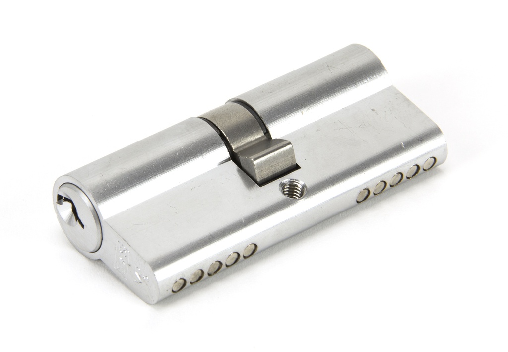 Satin Chrome 35/35 5pin Euro Cylinder KA - 46250