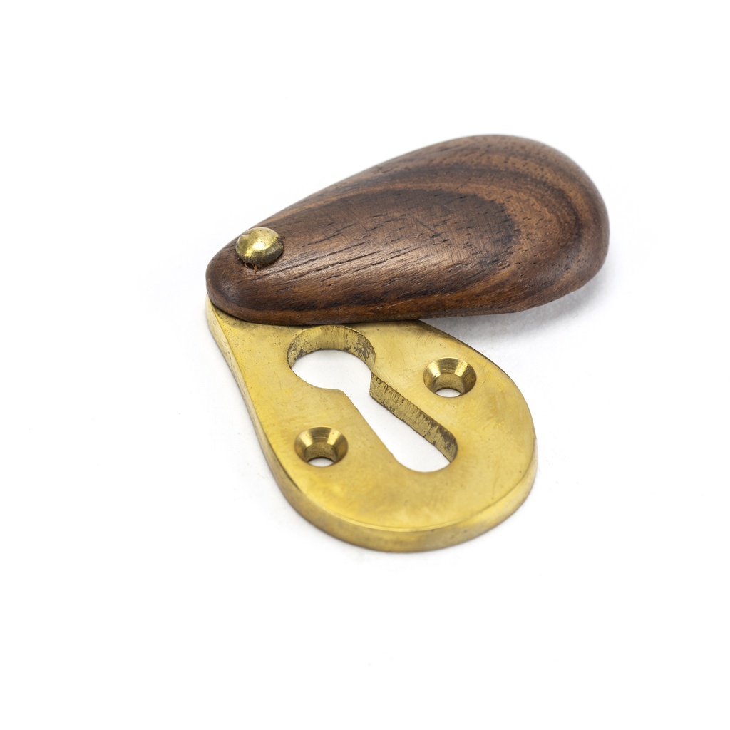 Rosewood Plain Escutcheon - 83558