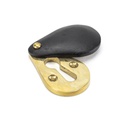 Ebony Plain Escutcheon - 83559