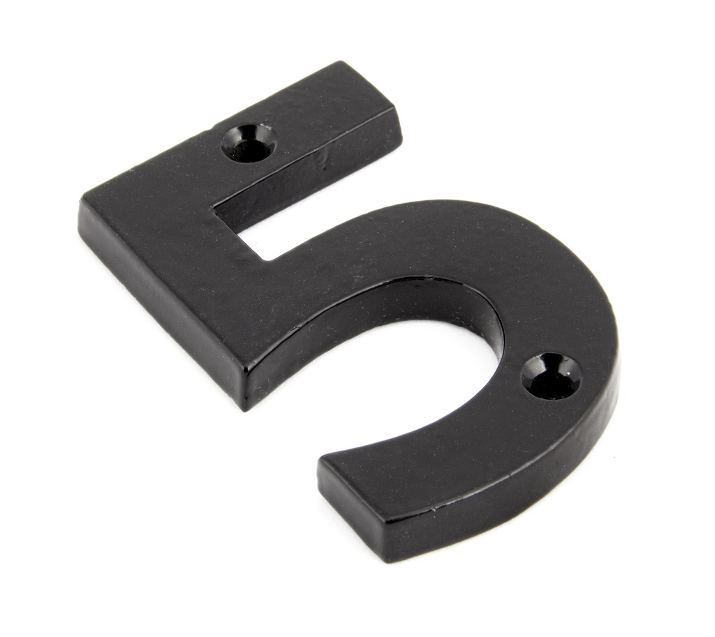 Black Numeral 5 - 83705