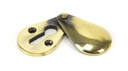 Aged Brass Plain Escutcheon - 83816