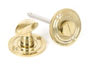 Polished Brass Round Bathroom Thumbturn - 83825