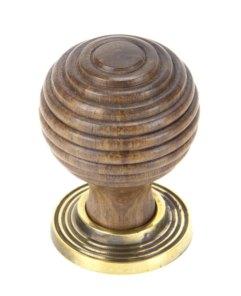 Rosewood and AB Beehive Cabinet Knob 35mm - 83875