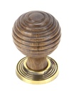 Rosewood and AB Beehive Cabinet Knob 35mm - 83875
