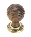 Rosewood and AB Beehive Cabinet Knob 38mm - 83876