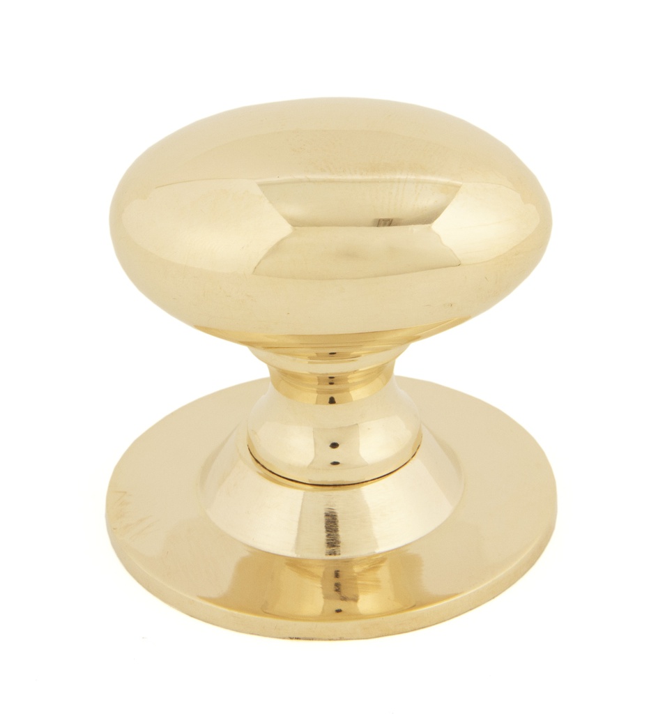 Polished Brass Oval Cabinet Knob 40mm - 83879