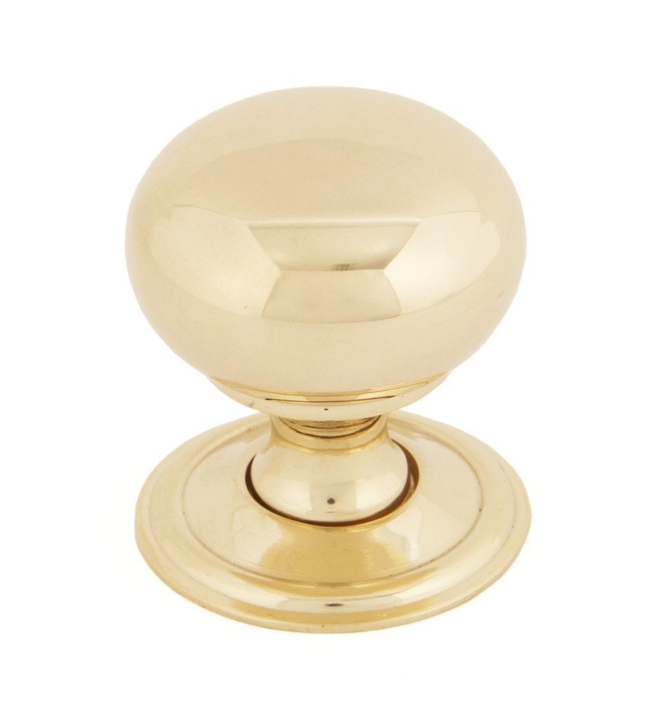 Polished Brass Mushroom Cabinet Knob 32mm - 83883