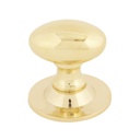 Polished Brass Oval Cabinet Knob 33mm - 83885