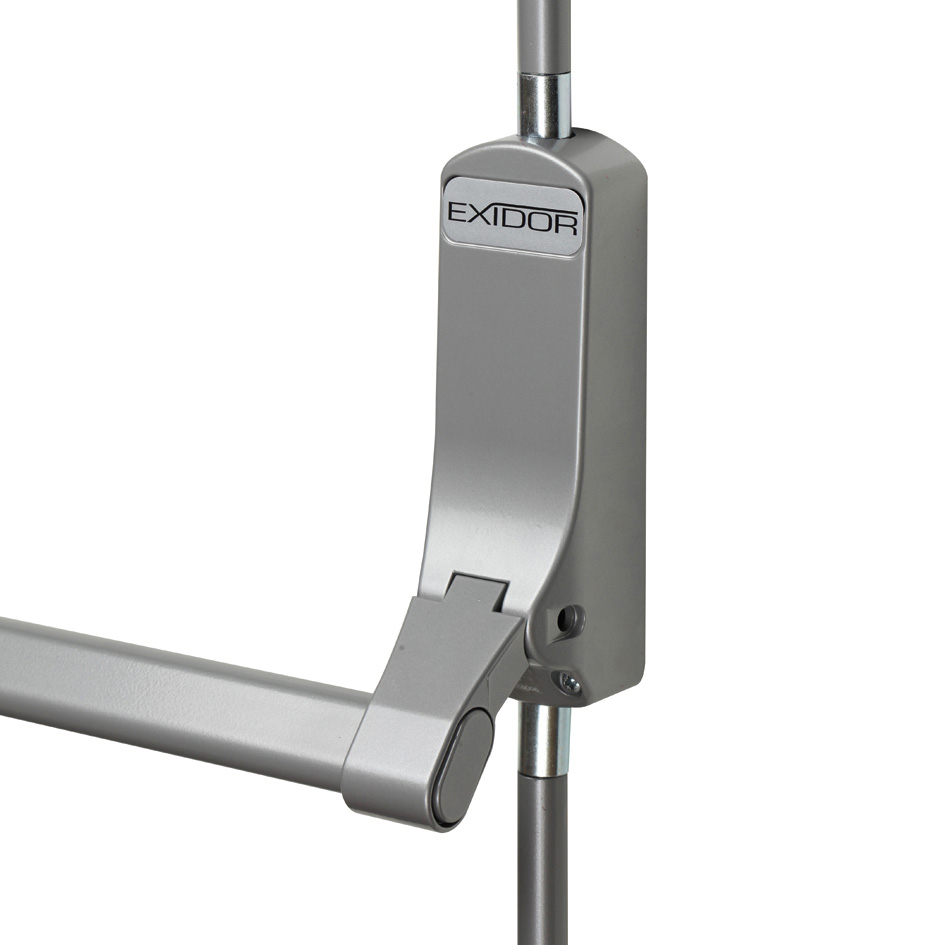 Panic Bolt for Single Door - Silver