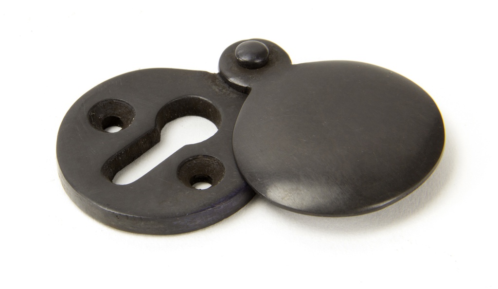Aged Bronze 30mm Round Escutcheon - 83951