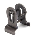 Aged Bronze 50mm Euro Door Pull (Back to Back fixings) - 90067