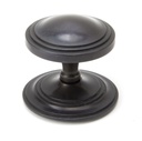 Aged Bronze Art Deco Centre Door Knob - 90072