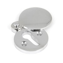 Polished Chrome 30mm Round Escutcheon - 90278
