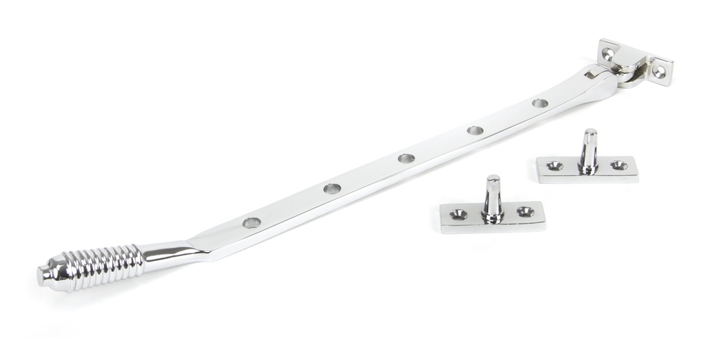 Polished Chrome 12" Reeded Stay - 90335
