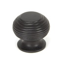 Aged Bronze Beehive Cabinet Knob 30mm - 90339