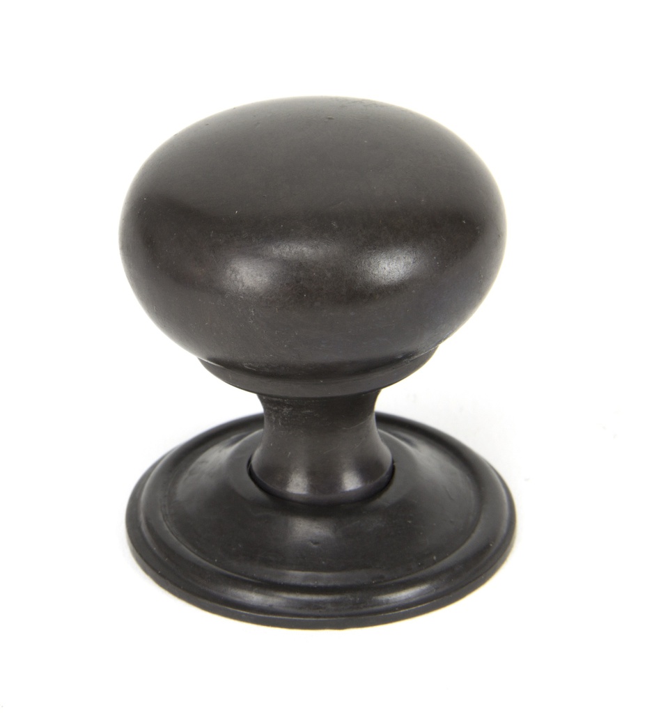 Aged Bronze Mushroom Cabinet Knob 38mm - 90344