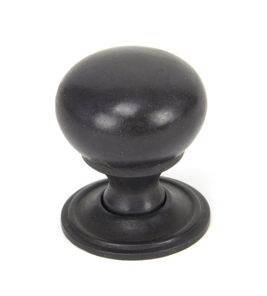 Aged Bronze Mushroom Cabinet Knob 32mm - 90345