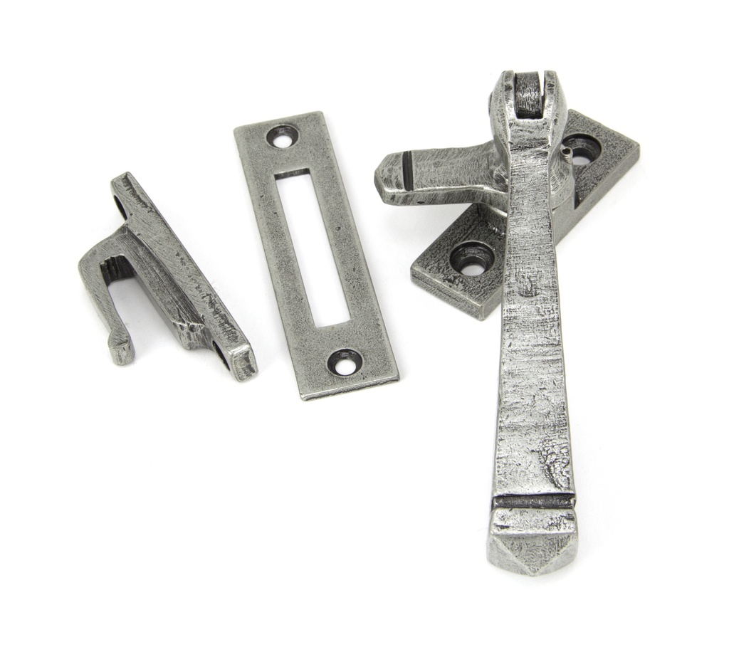 Pewter Locking Avon Fastener - 90388