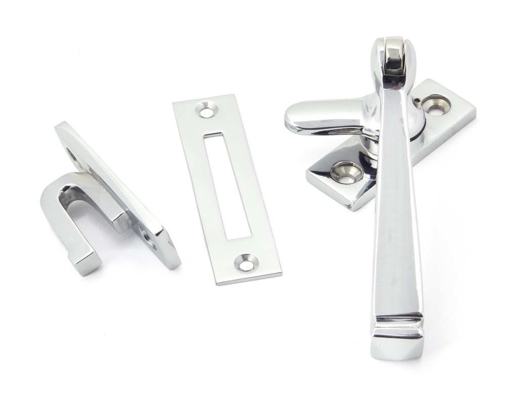 Polished Chrome Locking Avon Fastener - 90408