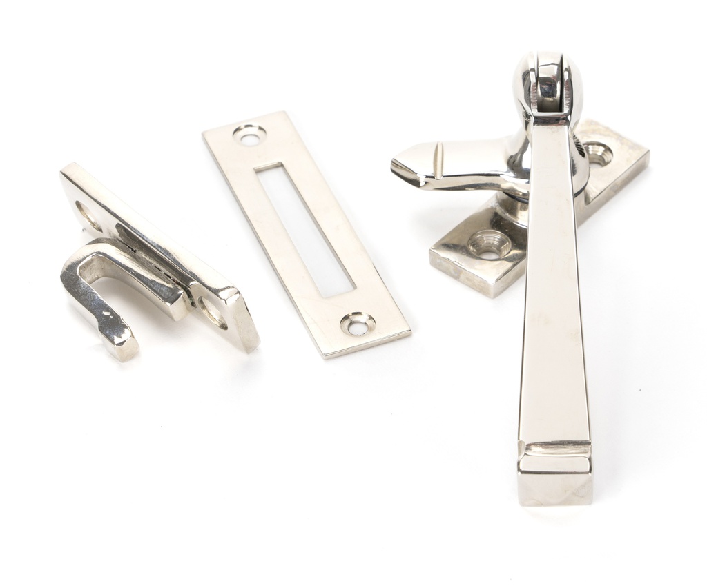 Polished Nickel Locking Avon Fastener - 90409