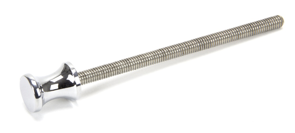 Polished Chrome ended SS M6 110mm Threaded Bar - 90438