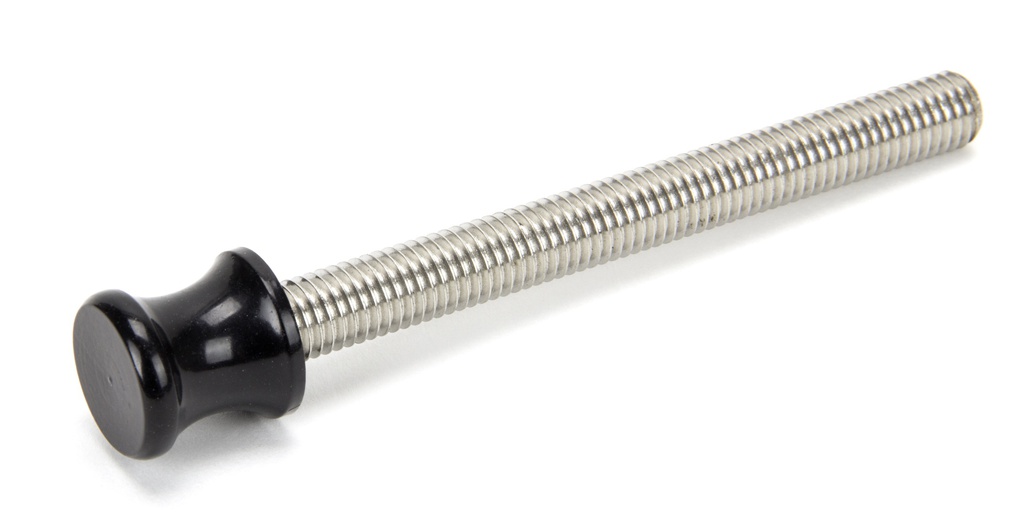 Black ended SS M10 110mm Threaded Bar - 90439