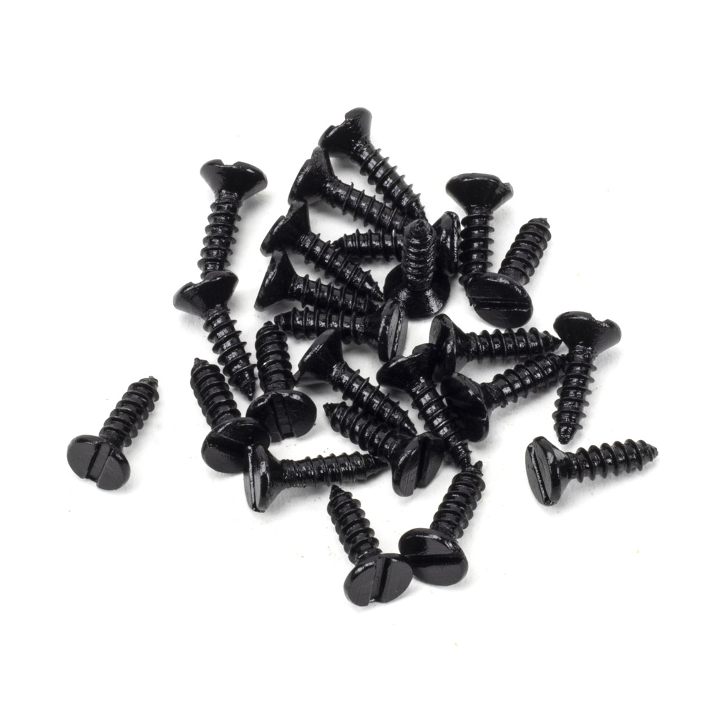 Black 6xÂ½" Countersunk Screws (25) - 91154