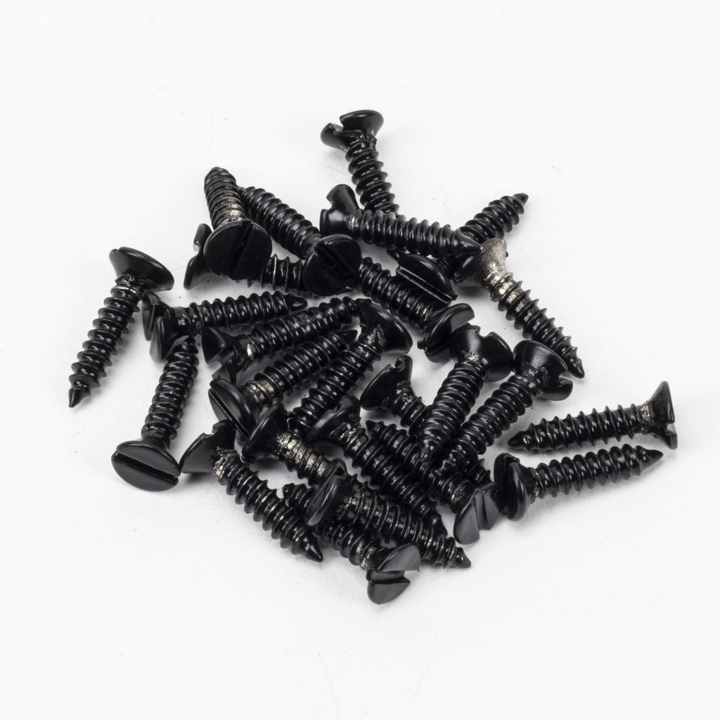 Black 8x¾" Countersunk Raised Head Screws (25) - 91168