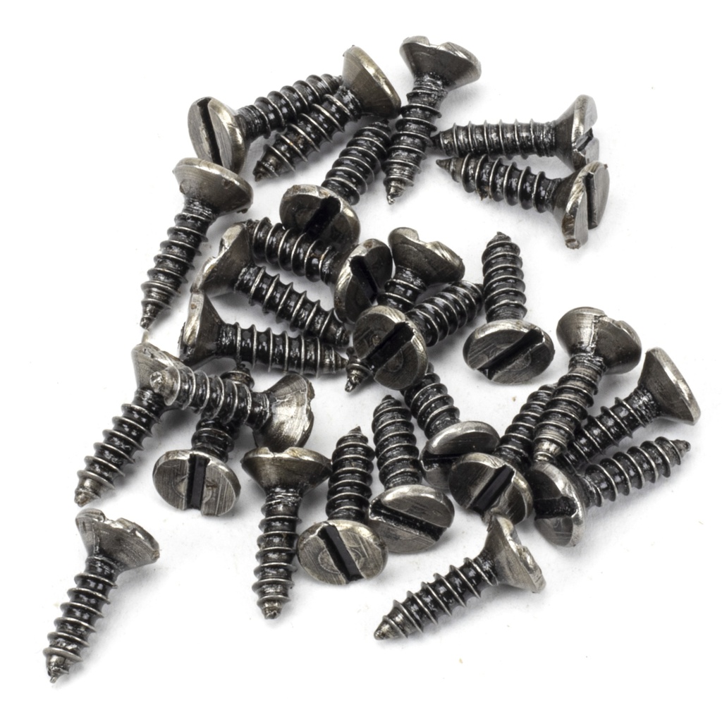 Pewter 6xÂ½" Countersunk Screws (25) - 91189