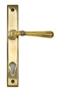 Aged Brass Newbury Slimline Lever Espag. Lock Set - 91413