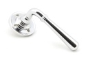 Polished Chrome Newbury Lever on Rose Set - 91425