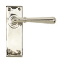 Polished Nickel Newbury Lever Latch Set - 91429