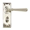 Polished Nickel Newbury Lever Bathroom Set - 91430