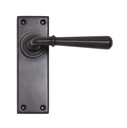 Aged Bronze Newbury Lever Latch Set - 91436