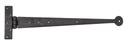 External Beeswax 18" Penny End T Hinge (pair) - 91470