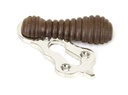 Rosewood & Polished Nickel Beehive Escutcheon - 91534
