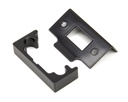 Black Â½&quot; Rebate Kit for Tubular Mortice Latch - 91824