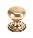 Polished Bronze Mushroom Cabinet Knob 32mm - 91950