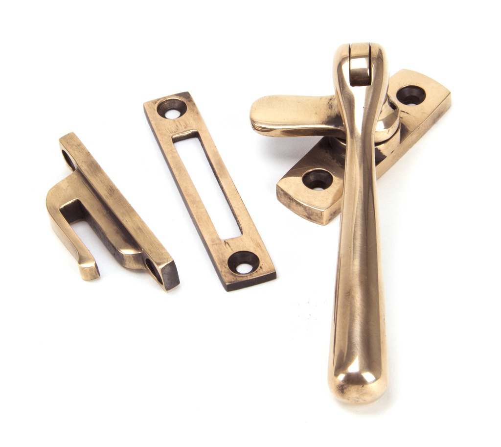 Polished Bronze Locking Newbury Fastener - 91951