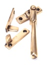 Polished Bronze Night-Vent Locking Newbury Fastener - 91952