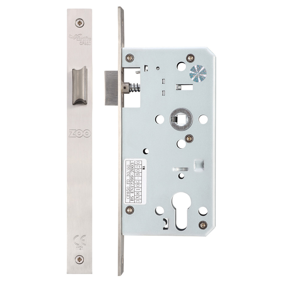 DIN Latch Case 55mm - Radiused Faceplate - SS