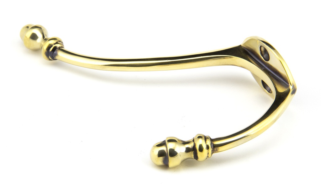 Aged Brass Hat &amp; Coat Hook - 92030