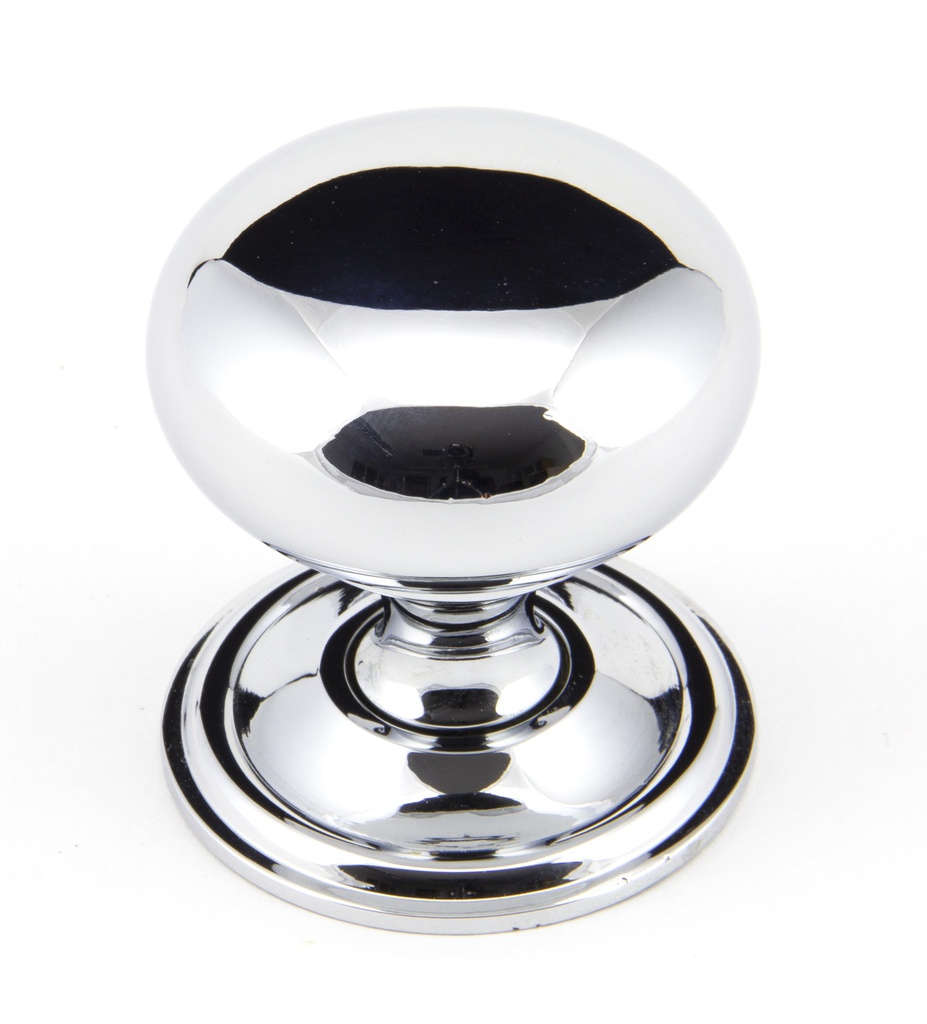 Polished Chrome Mushroom Cabinet Knob 38mm - 92031