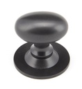 Aged Bronze Oval Cabinet Knob 40mm - 92035