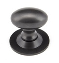 Aged Bronze Oval Cabinet Knob 33mm - 92036