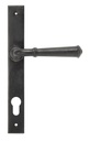 External Beeswax Regency Slimline Lever Espag. Lock Set - 92055