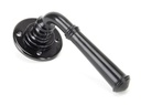 Black Regency Lever on Rose Set - 92056