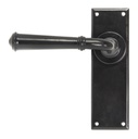 Black Regency Lever Latch Set - 92058