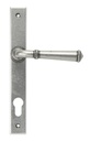 Pewter Regency Slimline Lever Espag. Lock Set - 92062