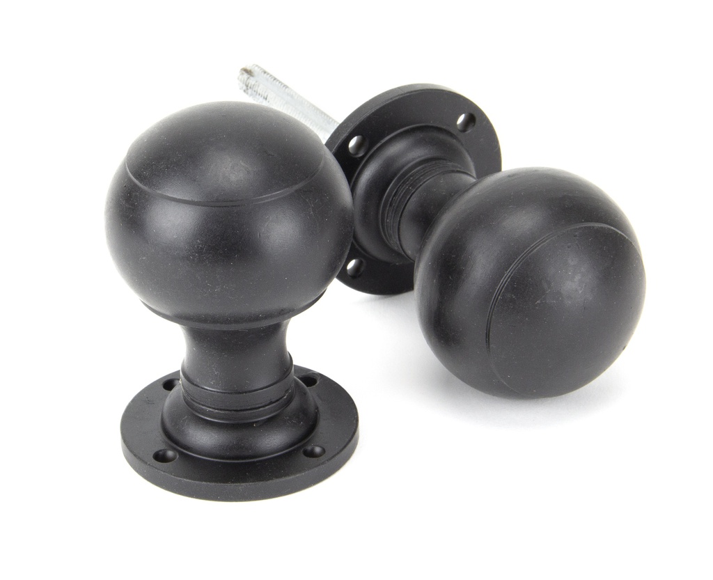 External Beeswax Regency Mortice/Rim Knob Set - 92067